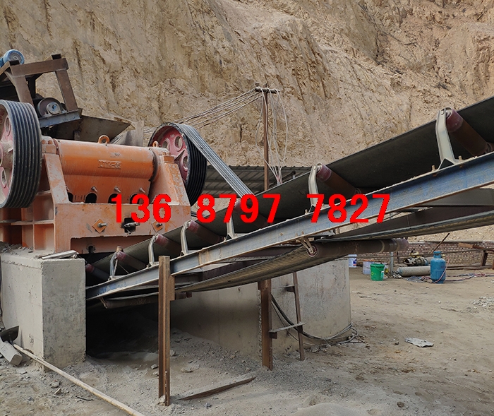 江西客人石場(chǎng)碎石機(jī)流程案例